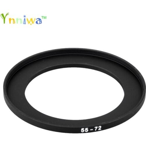 55-72mm Metal Step Up Rings Lens Adapter Filter Set