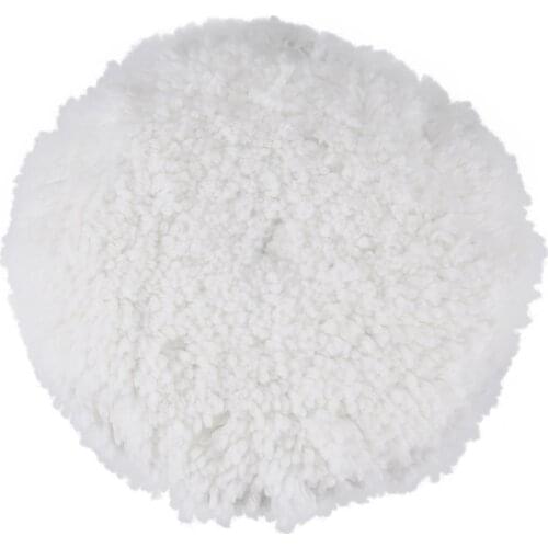 7 inch inch 180mm Soft Wool Clean Polishing Buffing Bonnet Pad for Car Auto Polisher