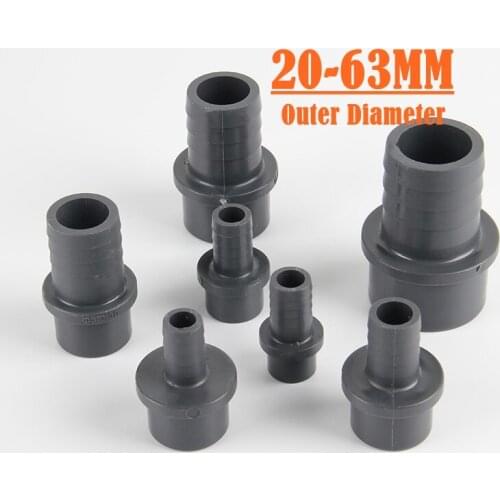 PVC Pagoda Connector Garden Irrigation Pipe Soft Hose Adapter PVC Hose Fittings Aquarium Joint Accessories