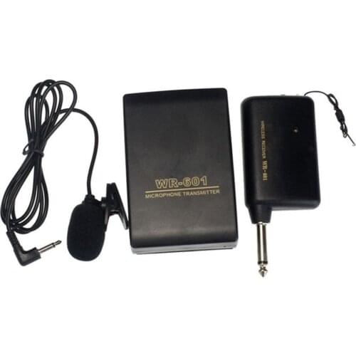 Wireless Lavalier Lapel Microphone System with Bodypack Receiver Transmitter For camera/phones Lapel Mic A3E5