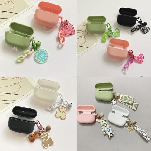 For Huawei Honor Choice Earbuds X1 Case Cute Cat Cartoon Keyring Pendant Silicone Protector Earphone Cover Honor X1 Earbuds Case