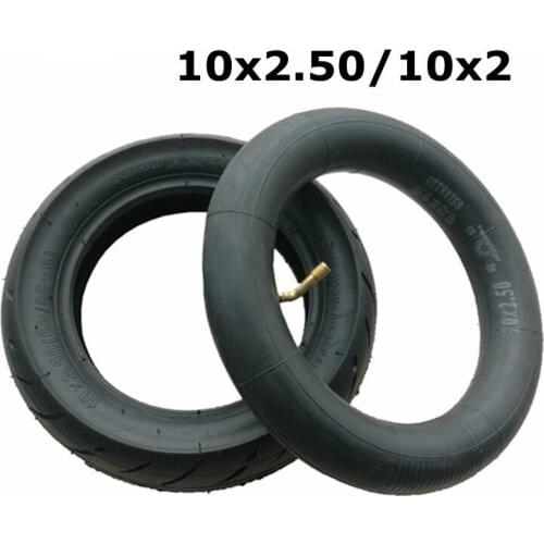 Coolride Electric Scooter 10 Inch Tire 10x2 (54-152) Inner and Outer Tire 10x2.50 Inner Tube Outer Tire Chaoyang Wheel