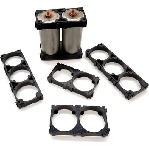 MasterFire 30pcs/lot 32650 2x 3x Battery Holder Bracket Cell Safety Anti Vibration Plastic Brackets For 2P 3P 32650 Batteries