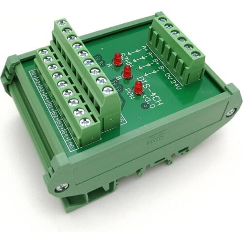 DIS-4CH Motor synchronous pulse distributor A group of high-speed signal inputs Four group of differential outputs