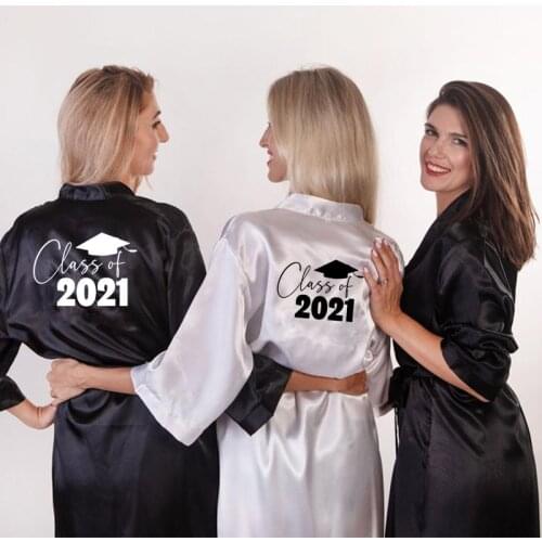 Class of 2021 Robe friend sister daughter university graduate Doctor nurse teacher Graduation Party Gift present Photo props