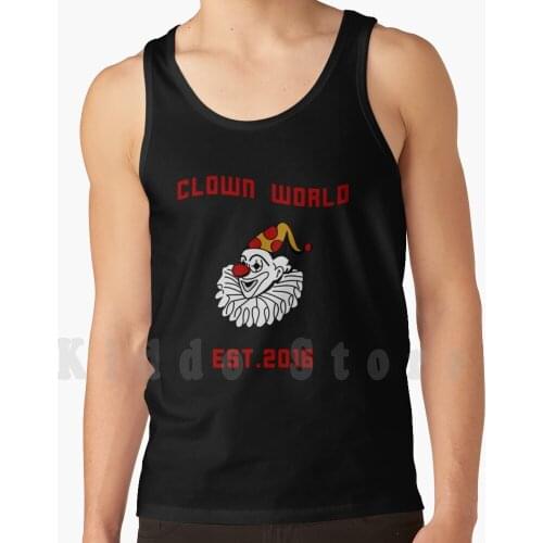 Clown World 2016 Honk Honk Tank Tops Vest Sleeveless Clown World Honk Honk Honkpill Based Sheeple Theory Epstein