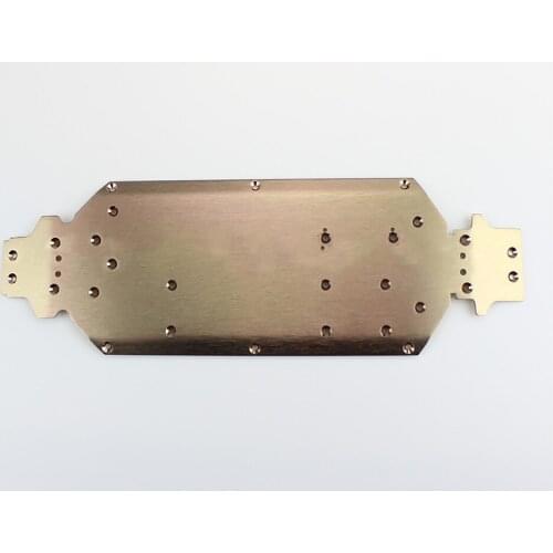 Metal RC Car Bottom for WLtoys 124019-1823 124018 Part DIY Accessories