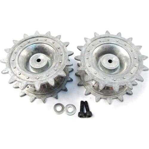 Mato 1/16 KV-1 metal sprockets driving wheels for Henglong 3878 3878-1 1:16 RC KV1 tank model upgrade parts accesso