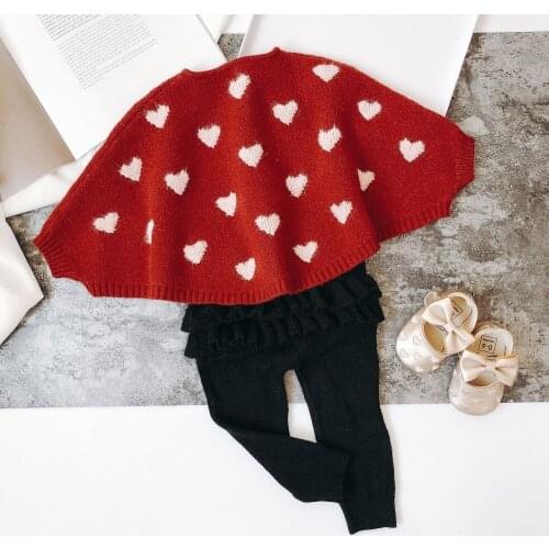 Baby girls clothes baby girls knitting cloak wool coat soft kids outerwear coat