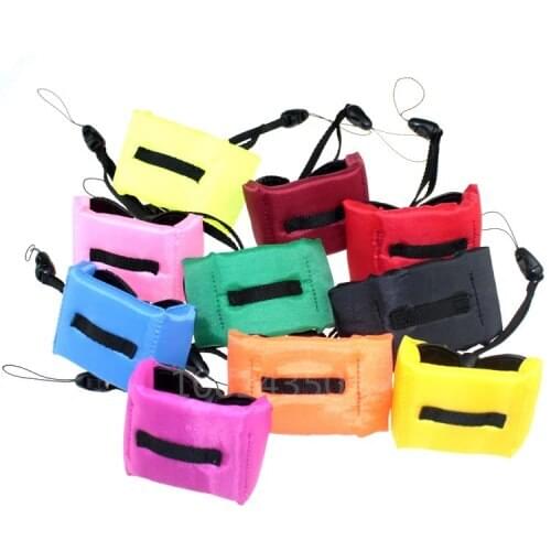 Diving Floating Wrist Strap Camera Float Hand Strap for Gopro Hero 5 3 4 Session for Xiaomi Yi 4K Camera SJCAM SJ4000