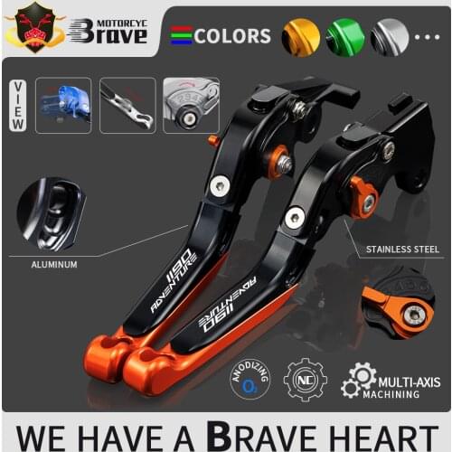 Brake Handle CNC Adjustable Brake Clutch Lever Handbar For KTM 1190 Adventure/R 1190Adv 1190 Adventure R 2013 2014 2015 2016