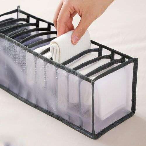 Underwear Storage Bag Bra Keep Drawer Divider Organizer Clothes Foldable Clothing Storage Dormitory Closet