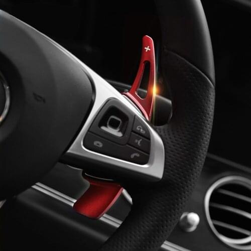 Car Shift Paddles For Mercedes-Benz E-Class E220d E350e 2016-2019 W213 E200 E300 E400 Car Steering Wheel Shift Paddle Extendsion