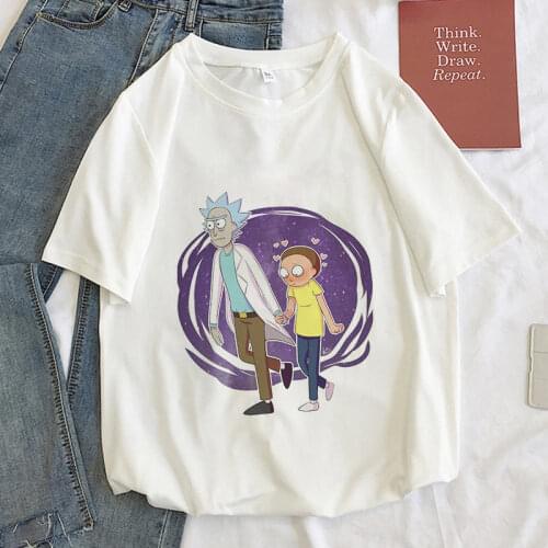 Female T-shirt cartoon spoof T-shirt female summer casual T-shirt Harajuku aesthetic retro shirt female T-shirt
