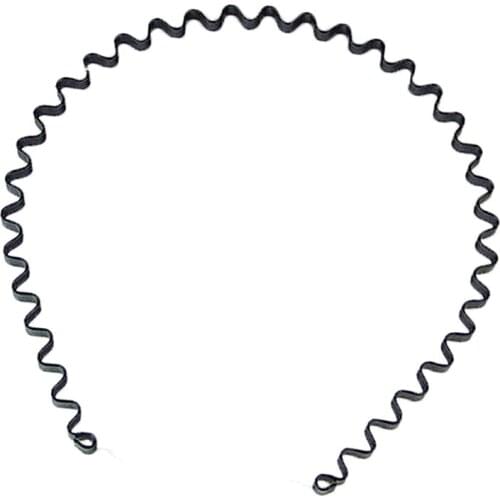 Women Wavy Headband Unisex Hairband Stylish Hair Band Simple Head Band Sport Headdress Girls Hair Accessories