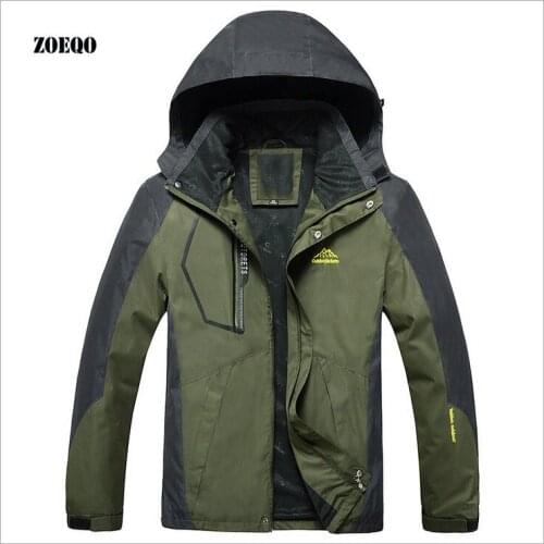ZOEQO Spring waterproof jacket men Outwear jaqueta coat fashion autumn men tourism mountain jackets Windproof