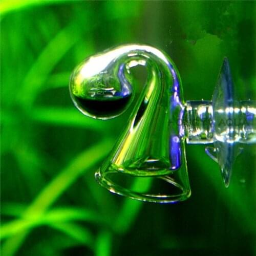 1 piece glass CO2 long term monitor aquarium CO2 glass drop checker CO2 concentra long term monitor kit CO2 monitoring solution
