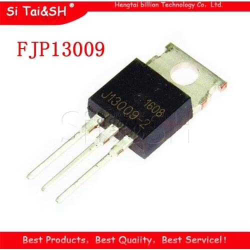 10PCS FJP13009H2TU TO220 13009 J13009-2 FJP13009 TO-220 TRANSISTOR NPN 400V 12A TO-220 NEW