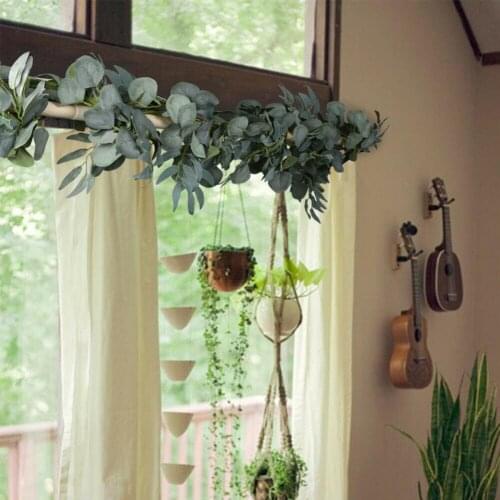 2021 Simulation Cane Eco-friendly Waterproof Multi-colored Plastic Fake Eucalyptus Ratten Winding Vine Home Wedding Party Decor