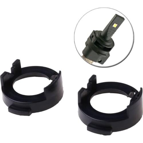 2x H7 LED Headlight Adapter Holder Retainer Socket LED Bulb Base For Kia Forte Koup 2014-2016 Rio 2012-2017