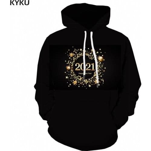 3d Hoodies New Year Sweatshirts men Christmas Hoody Anime Party Sweatshirt Printed Novel Hooded Casual Long Sleeve Funny