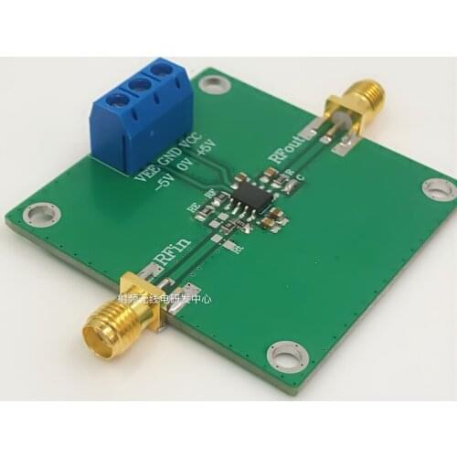 Baseband high frequency instrumentation operational amplifier F=0--100MHz, gain 20dB