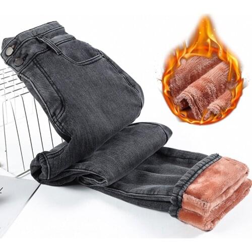 Brother Wang Women's Warmed Jeans