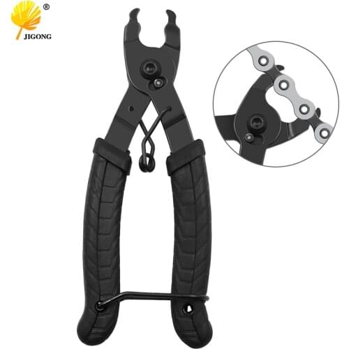 MTB Road Bicycle Chain Clamp Quick Coupler Button Mount Rivet Lock Overhaul Removal Install Plier Bike Repair Tool
