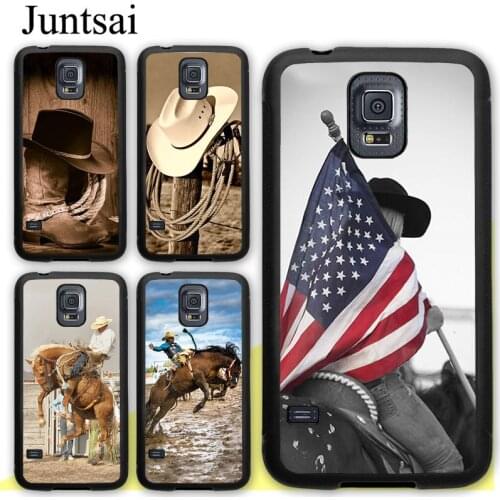 Extreme Sport Rodeo Cowboy Lasso Case For Samsung Galaxy A51 A71 A31 A21S A20e A50 A70 M31 M21 S9 S10 S20 Plus Note 20 Ultra