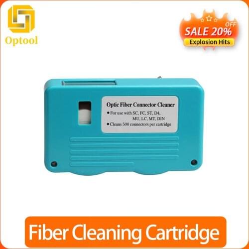 Fiber Optic Cleaning Box Optical Fiber Connector Reel Cleaner, Fiber Optic Cleaning Cassettes