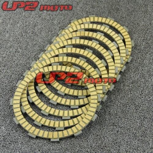 For Kawasaki ZR-7 1999-2004 ZR-7S 2001-2005 Paper Based Clutch Friction Kit Disc Plates Set Motorbike Parts Accessories