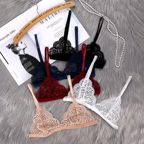 Summer Wire Free Bra Underwear Women Lingerie Women Sexy Lace Bra Brassiere Female Lace Bra
