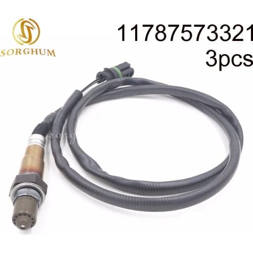 3PCS 11787573321 7573321 Rear Lambda Monitor Oxygen Sensor For BMW 5Series E60 520i 06-09 520Li 08-10