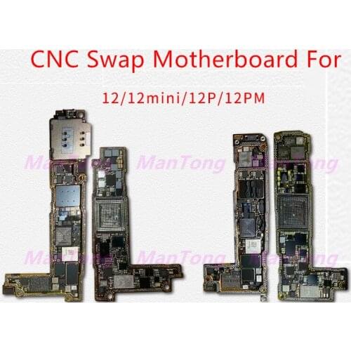 CNC Motherboard For iphone 12 12Pro/Max Mini ID Mainboard Use For Swap Keep Phone Data ID Motherboard Baseband Big CPU