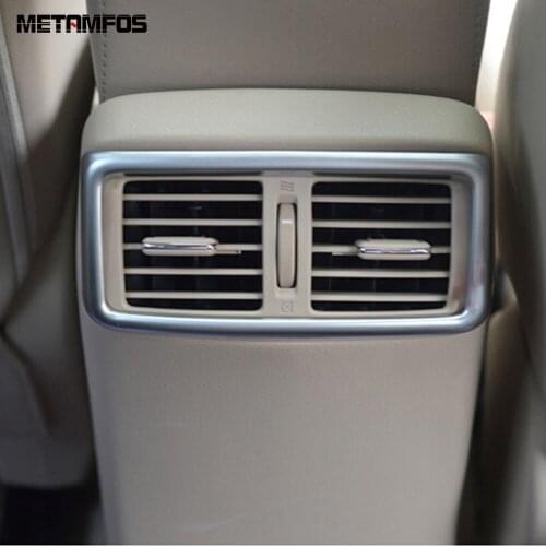 For Nissan X-trail X trail Rogue 2014-2016 2017 Matte Air Condition Vent Outlet Cover Trim Molding Interior Car Accessories