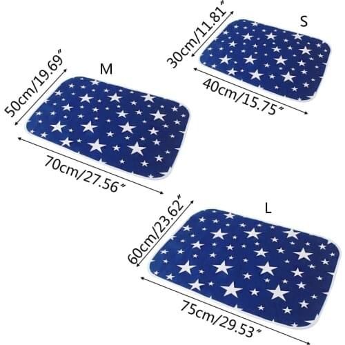 Reusable Baby Changing Mat Waterproof Breathable Diaper Mattress for Newborn Pet C5AF