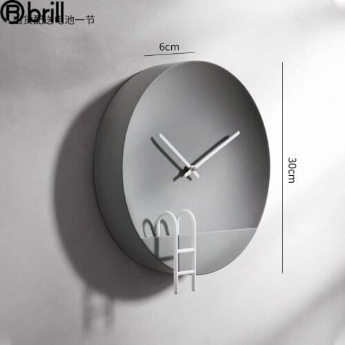 Fashion Wall Clock Circle Abstract Simple Art Wall Clocks Creative Living Room 3d Wall Clock Wall Watches Home Decor Reloj Pared
