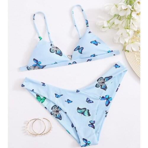 2021 New Bikin Swimwear Women Swimsuit Sexy Push Up Micro Bikinis Set Swimming Bathing Suit Beachwear