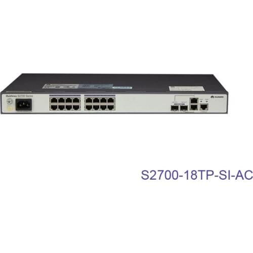 Original Hua wei S2700-18TP-SI-AC 16 port layer 2 access network S2700 thernet management Switches