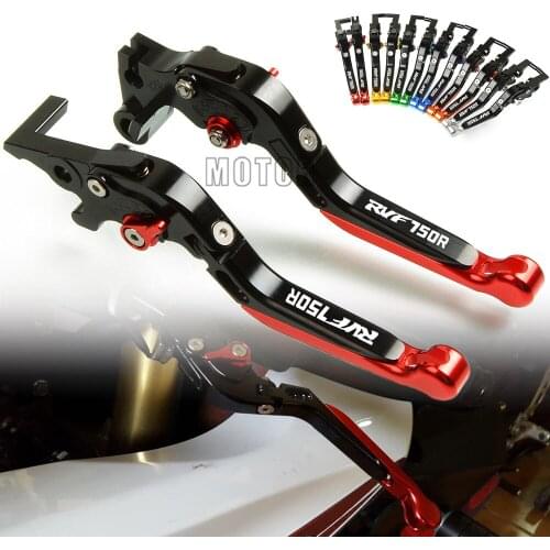 Motorcycle CNC Adjustable Folding Brake Clutch Levers For Honda Honda RVF750R RC45 1994-1999 1995 1996 1997 1998 RV 750 R RC 45