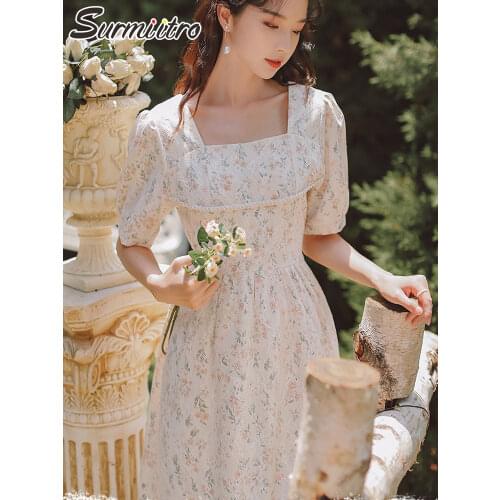 Летние платья с рукавами SURMIITRO China At AliExpress