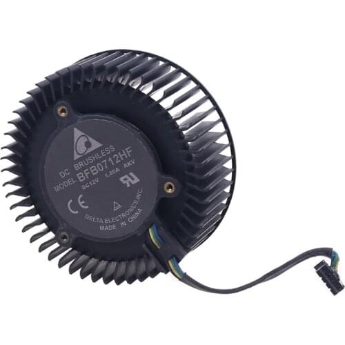 12V BFB0712HF 65mm 1.8A 4Pin Graphics Card Cooling Fan for NVIDIA GTX Titan GTX980 980Ti Cooler Fan