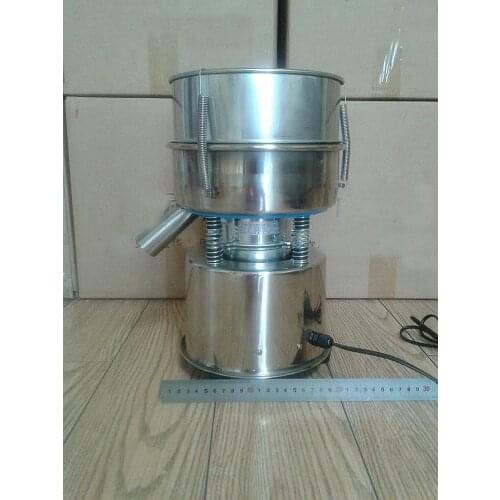 220V SS Dia 20cm Particle Powder Vibration Screen Shaker Vibrating Sieve Machine Tell Us The Mesh You Need
