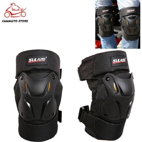 SULAITE Motorcycle Warm Knee Pads Guard Sliders Protective Guards Leg Cover Kneepads Bike Bicycle Racing Scooter ATV Armor Gear