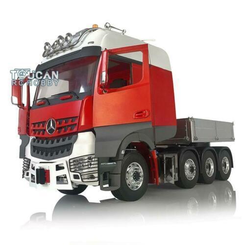 1/14 RC LESU Metal Chassis Bucket Roof Light Hercul Arco Cabin Tractor Truck THZH0867-SMT4