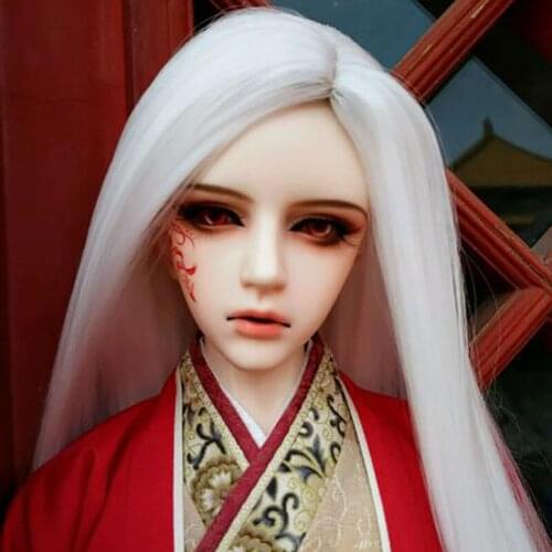 1/3 1/4 1/6 1/8 Bjd Wig High Temperature Straight Bjd hair MSD SD Yosd For BJD Doll