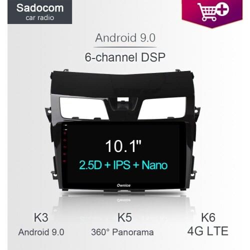 10.1"DSP Car DVD Player 8 Core 64GB ROM 4GB RAM 4G LTE GPS map RDS Radio DVR OBD TPMS Android 8.1 For Nissan SYLPHY 2012 - 2015