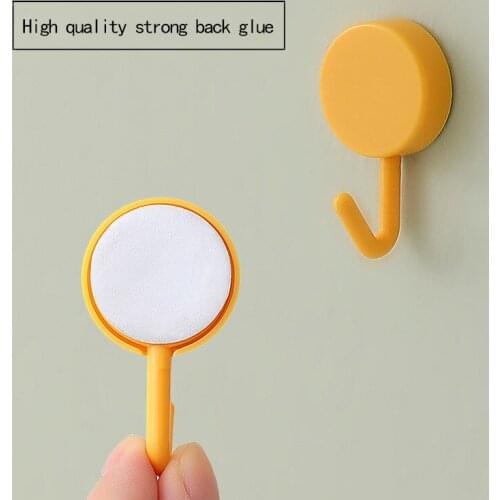 10 Lovely Creative Stickers No Need To Punch Seamless Hook Tools Classification Kitchen And Bathroom Living Room Good Helper