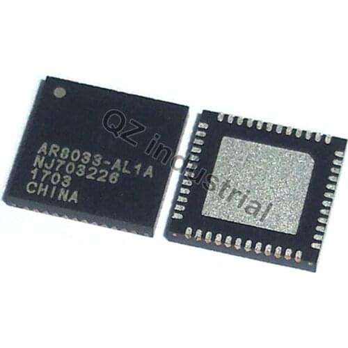 10pcs/lot new and original electronic components Ethernet Gigabit Network Chip QFN48 AR8033 AR8033-AL1A