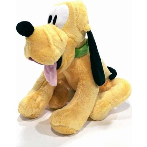 25cm Mickey Mouse Pet Pluto Plush Toys Dolls Kawaii Stuffed Plush Toys Birthday Present Gifts for Children